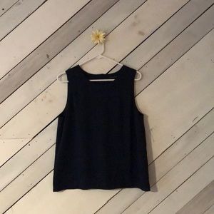 Navy blue tank top